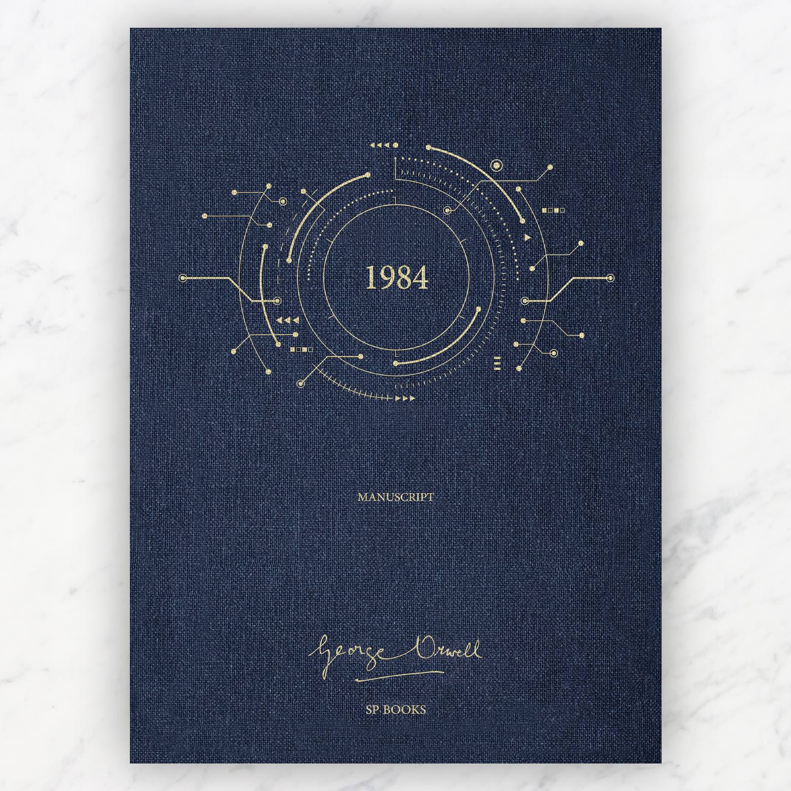 George Orwell's 1984 manuscript