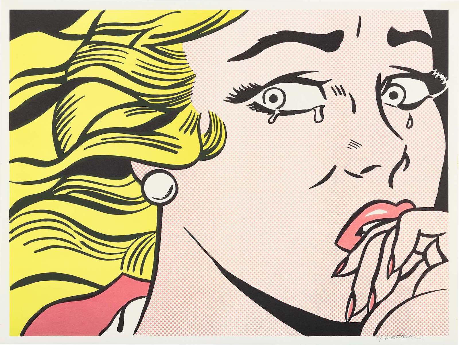 Roy Lichtenstein Crying Girl (C. II.1), 1963