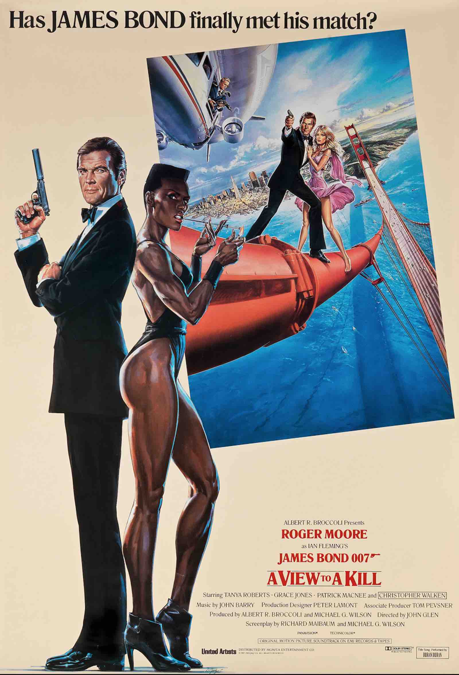 A View to a Kill movie poster