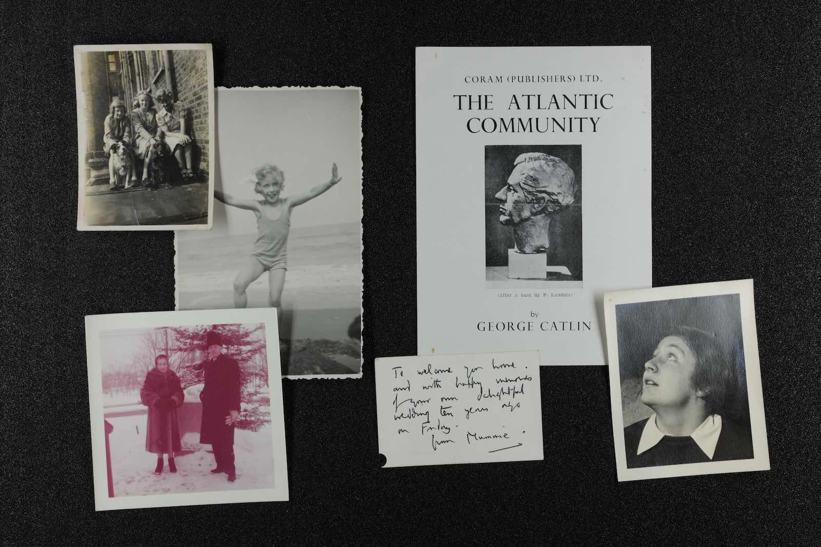 Photographs of Shirley Williams and her parents