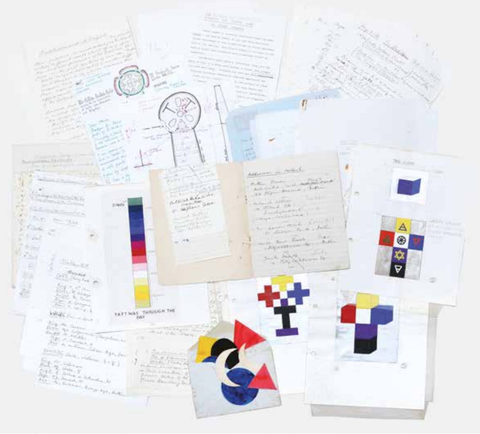 Ithell Colquhoun. Archive of magical writings and original illustrations. c.1958–79