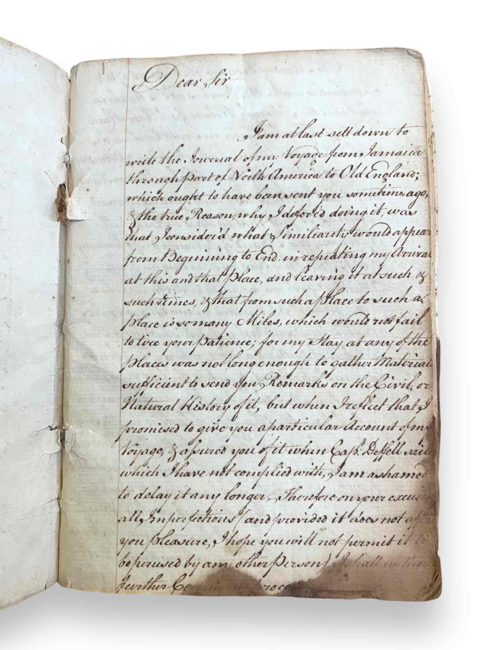 The 88-page manuscript
