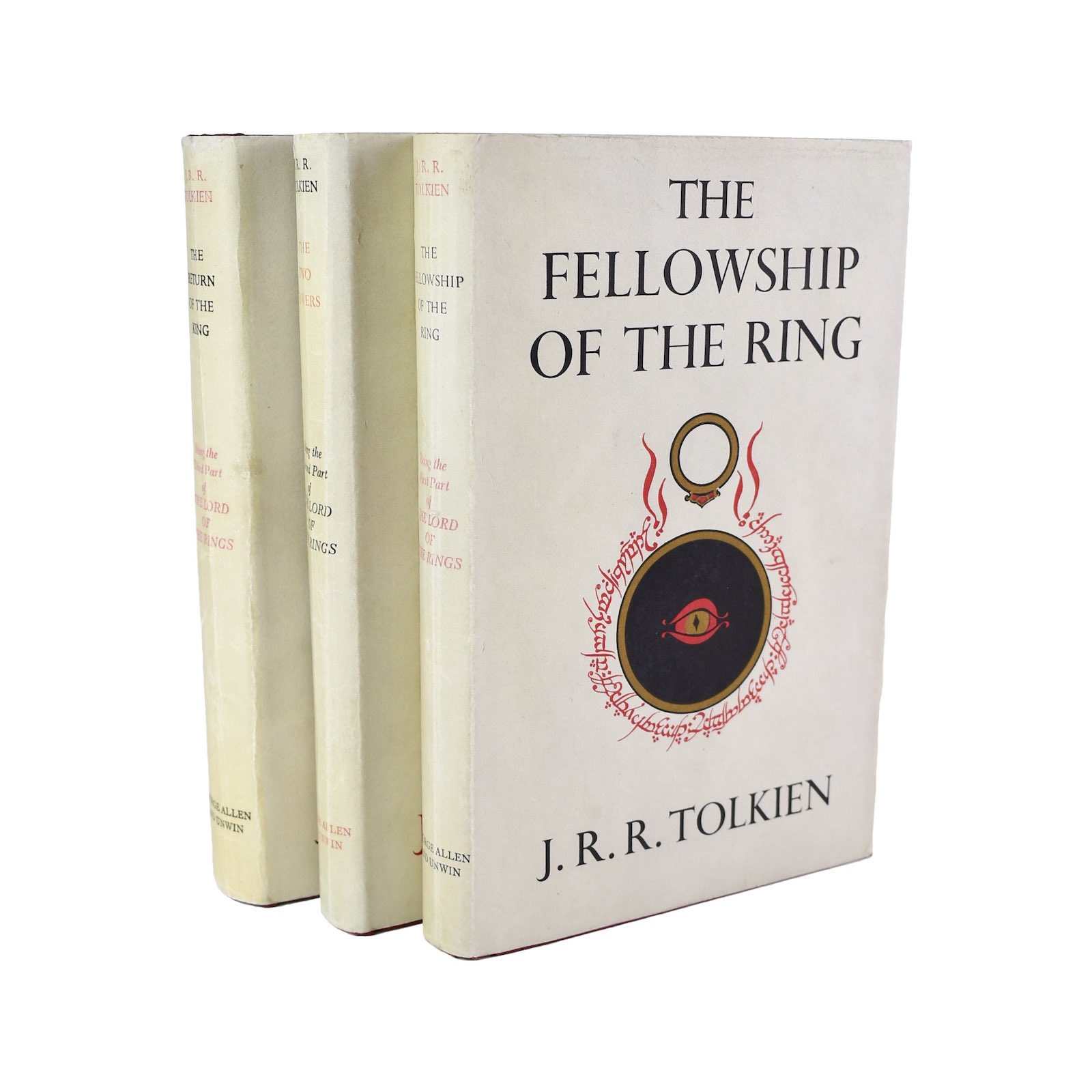 JRR Tolkien’s The Lord of the Rings trilogy, first edition, 1954-1955 Price: $60,200.