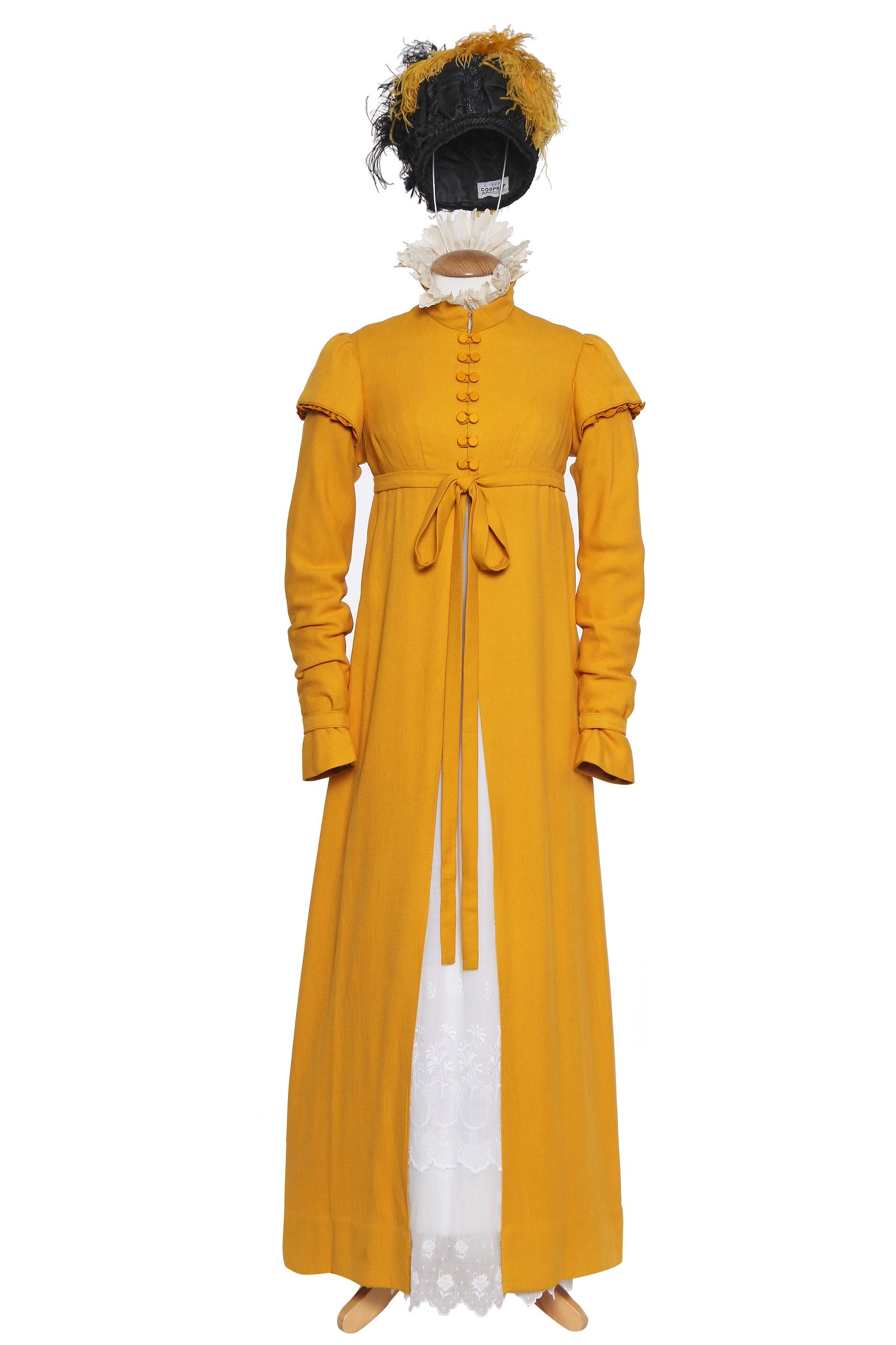 Anya Taylor-Joy's costume as Emma Woodhouse in the film Emma, 2020