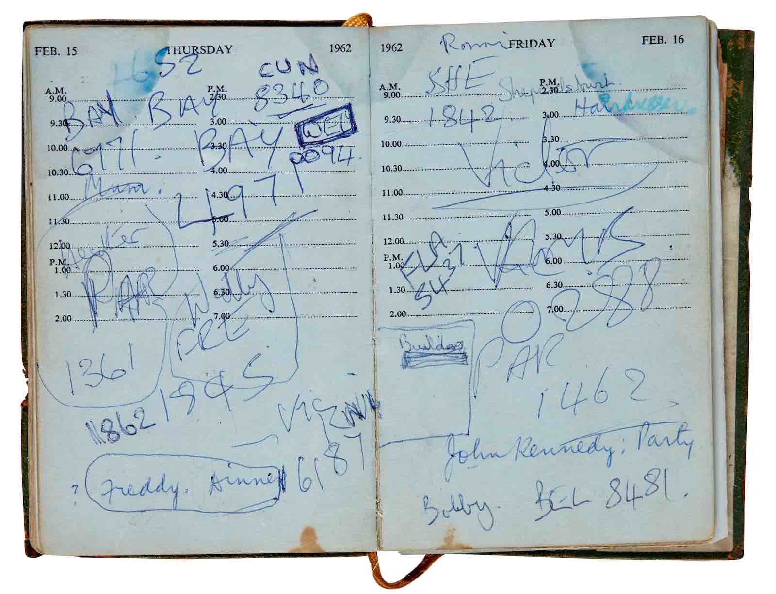 Christine Keeler's diary