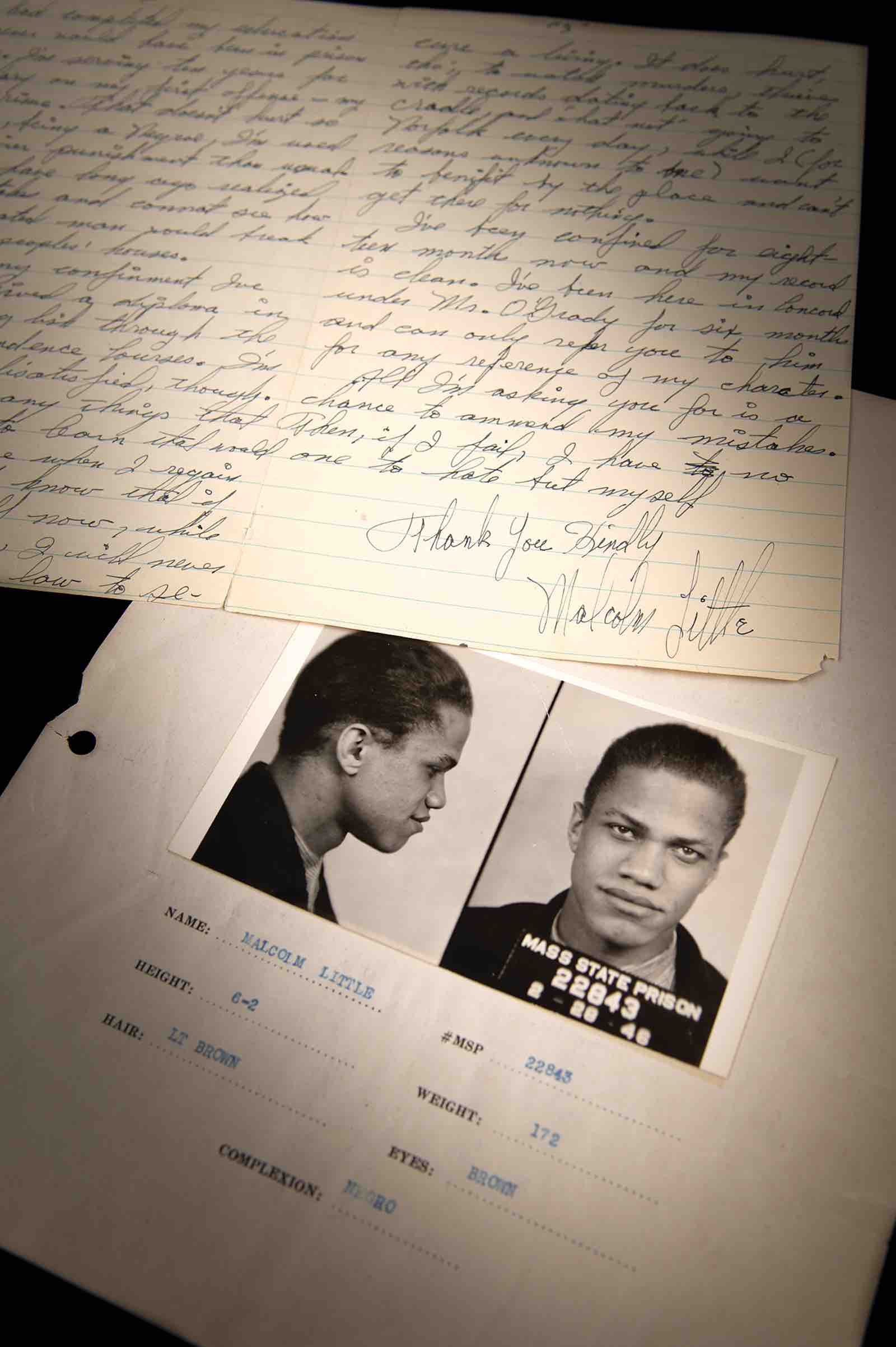 Part of the Malcolm X archive