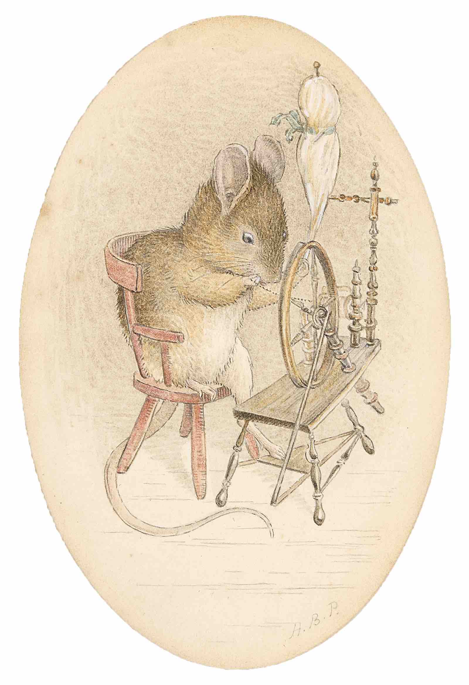 Beatrix Potter drawing