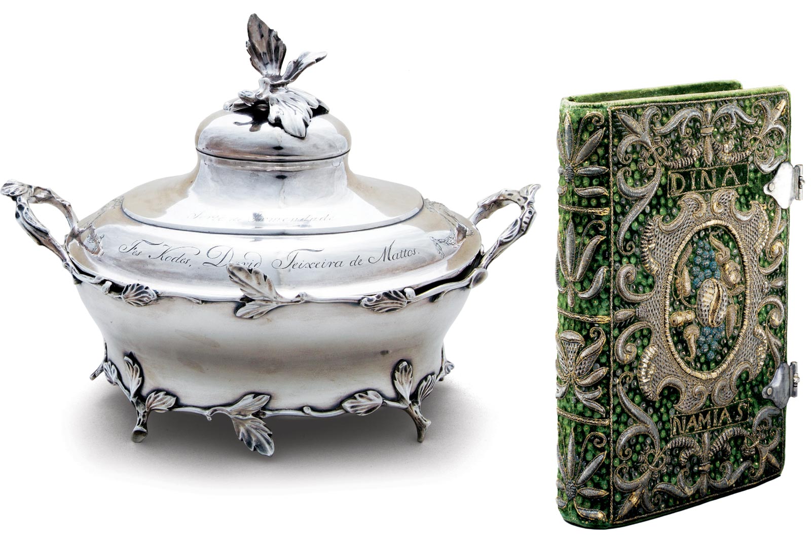 silver 1763 Dotar society lottery bowl
