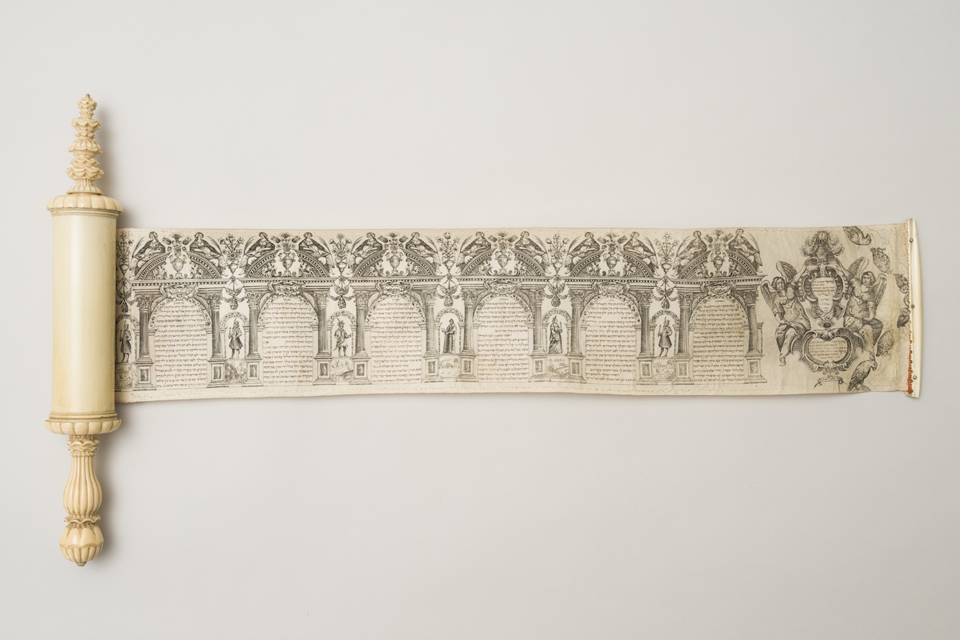 Salom Italia, Esther Scroll, Amsterdam, 1640s.