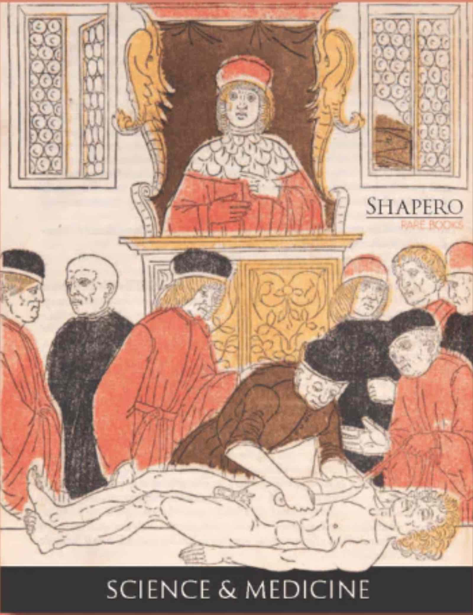 Shapero Rare Books' latest catalogue is Science &amp; Medicine.