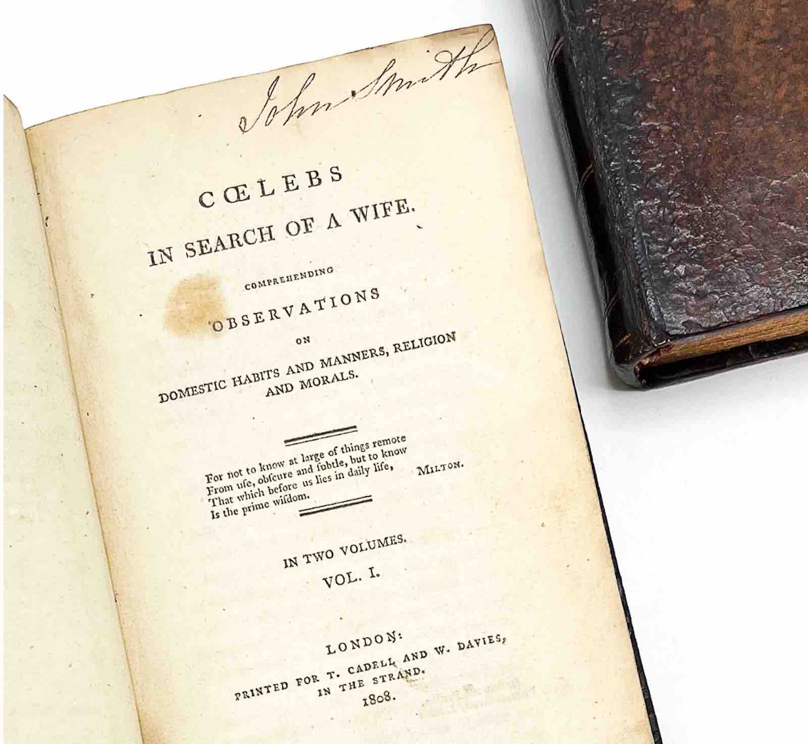 Coelebs In Search of a Wife by Hannah More