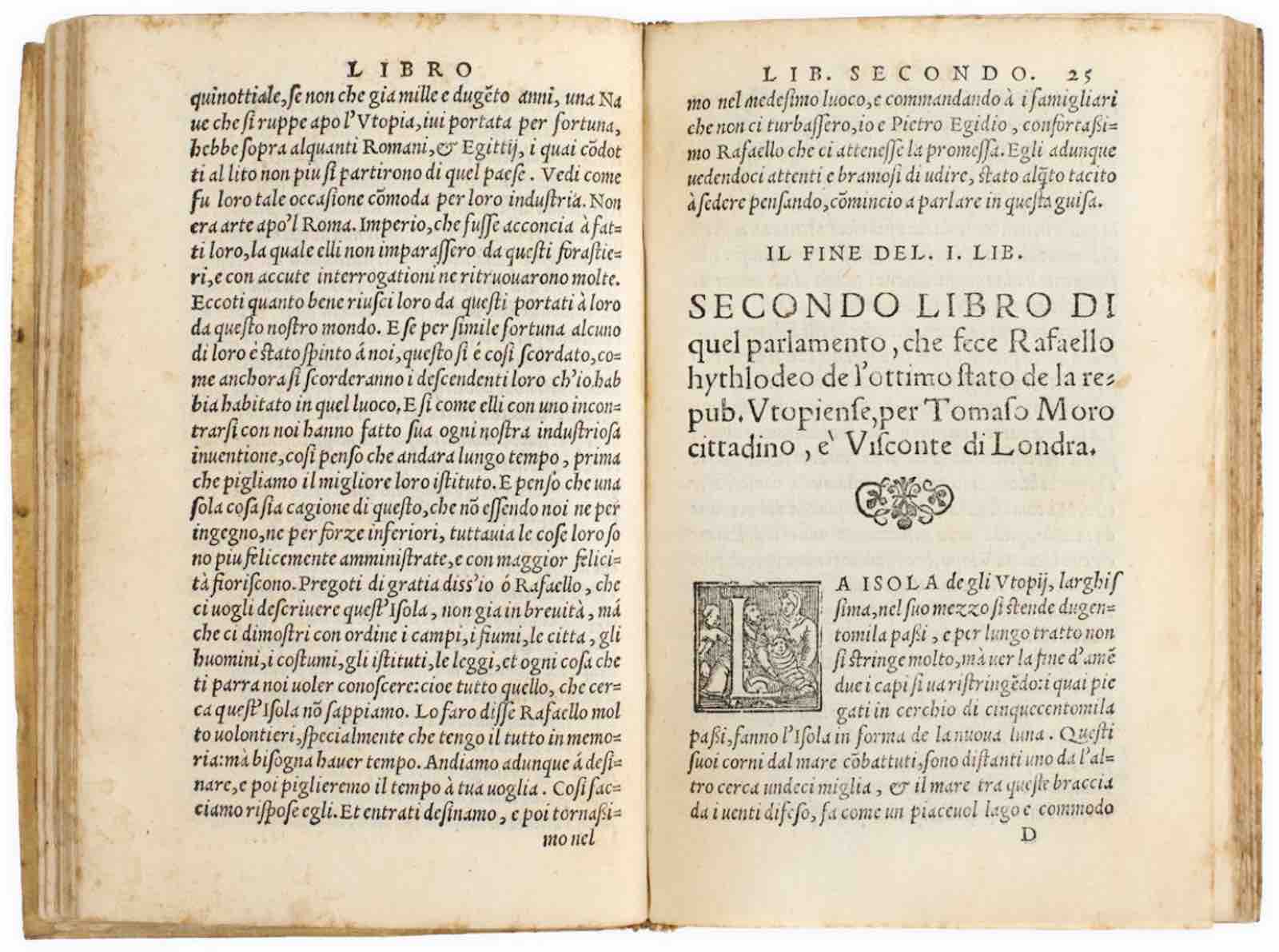 La Republica nuovamente ritrovata, del governo dell’isola Eutopia by Thomas More