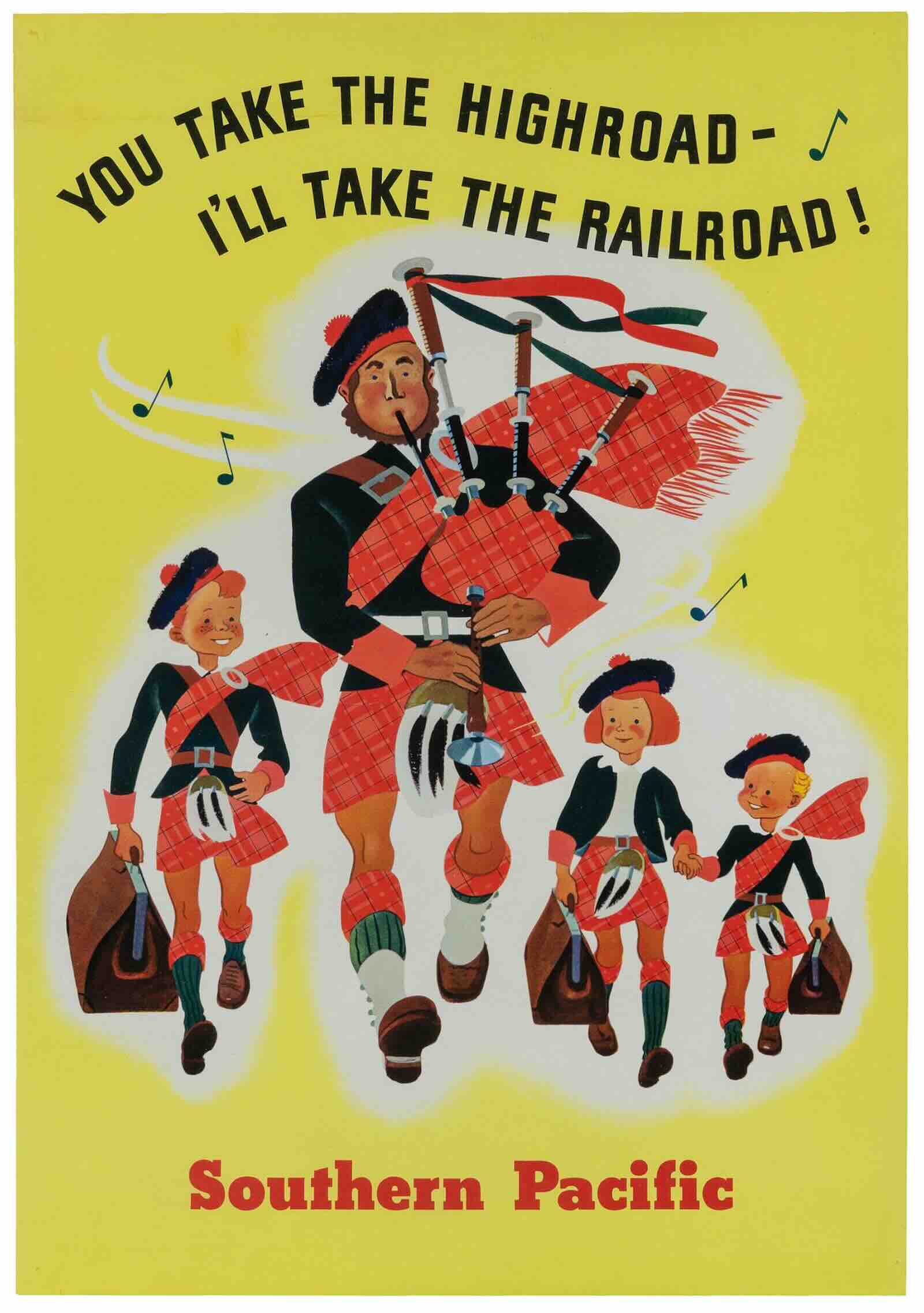 You Take the High Road - I'll Take the Railroad/Southern Pacific (c. 1938)