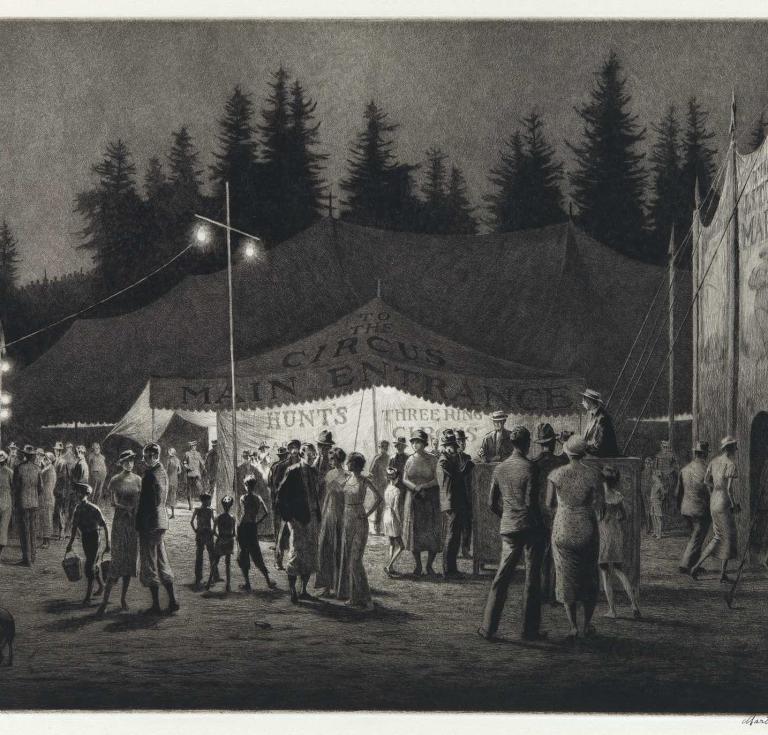 Martin Lewis, Circus Night