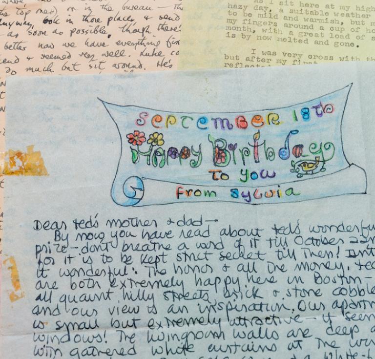 Sylvia Plath letters