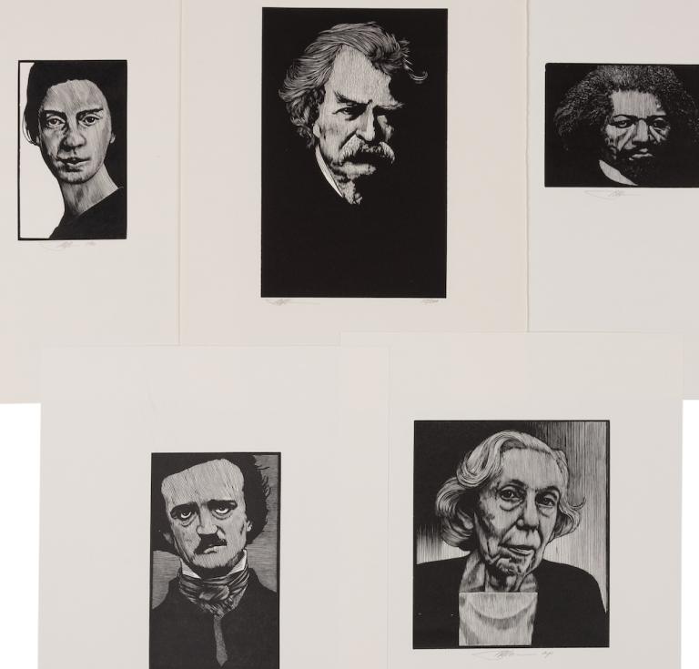 Barry Moser author portraits