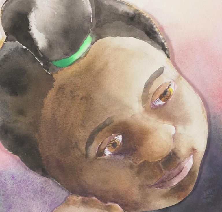 Illustration by Vera B. Williams from Cherries and Cherry Pits 