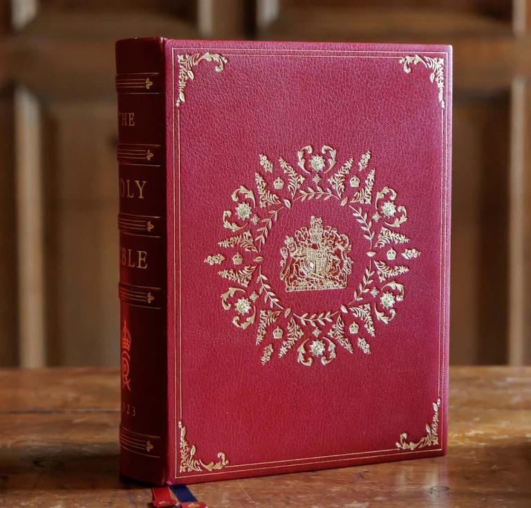 King Charles III’s Coronation Bible