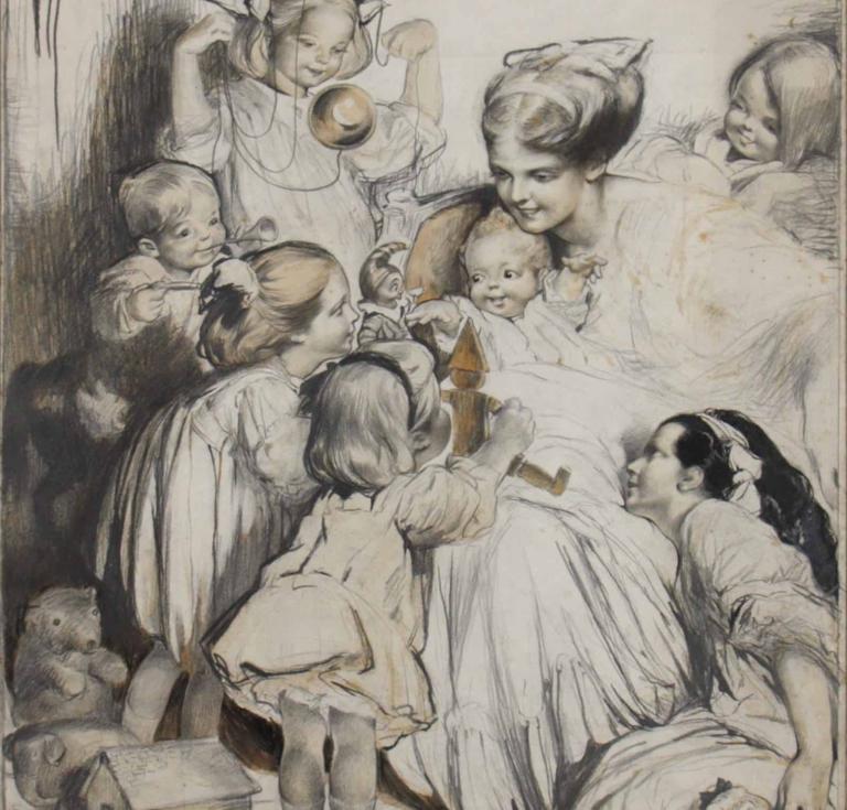 Rose O'Neill-Cecil Latham, Baby's First Christmas