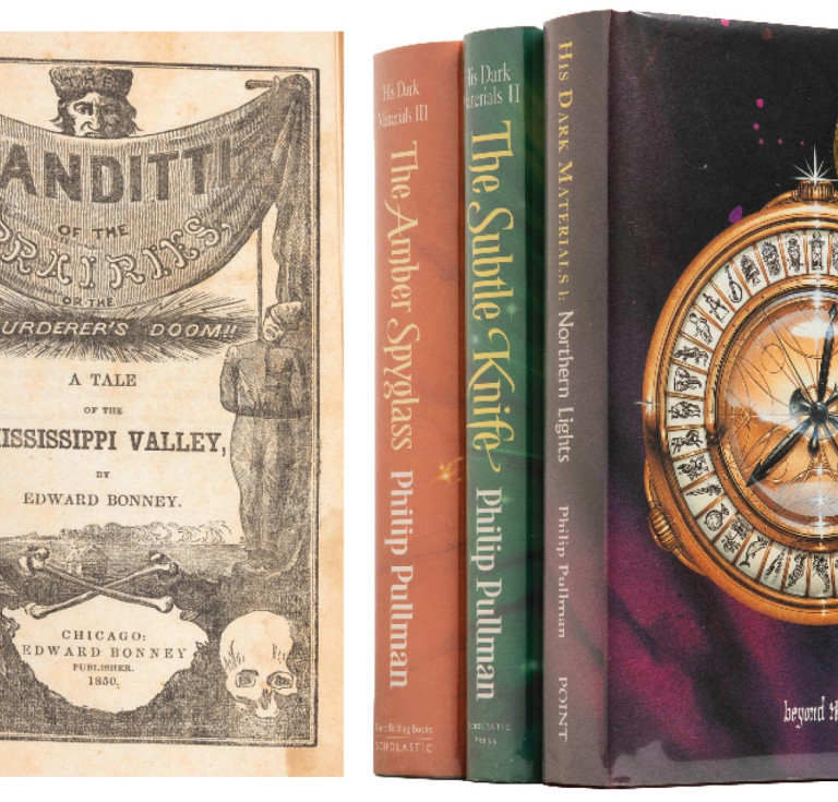 Banditti of the Prairies and His Dark Materials