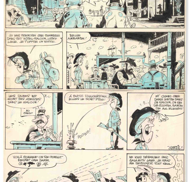 Calamity Jane in Lucky Luke