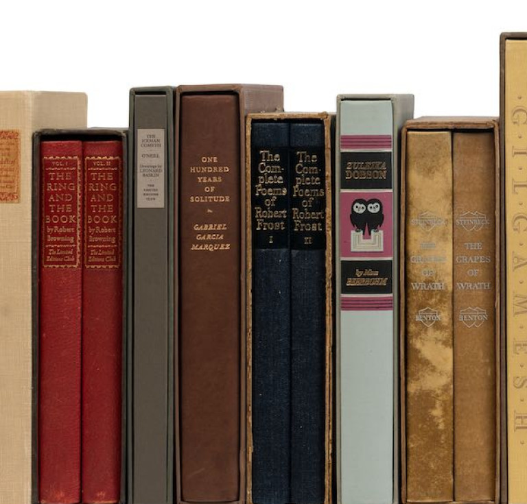 Lot 131, a complete run of Limited Editions Club publications, 1929-2010