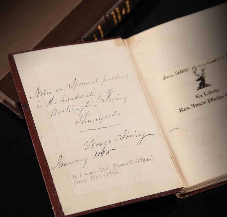 Washington Irving's politics notebook