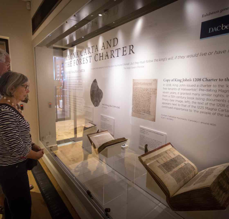 Magna Cartas at Durham Cathedral