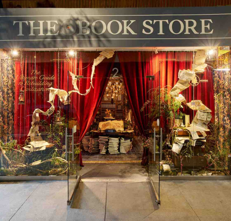 The front of The Book Store