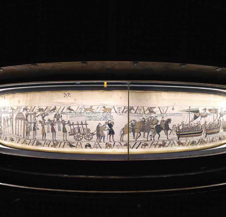 The Bayeux Tapestry Museum exhibition gallery