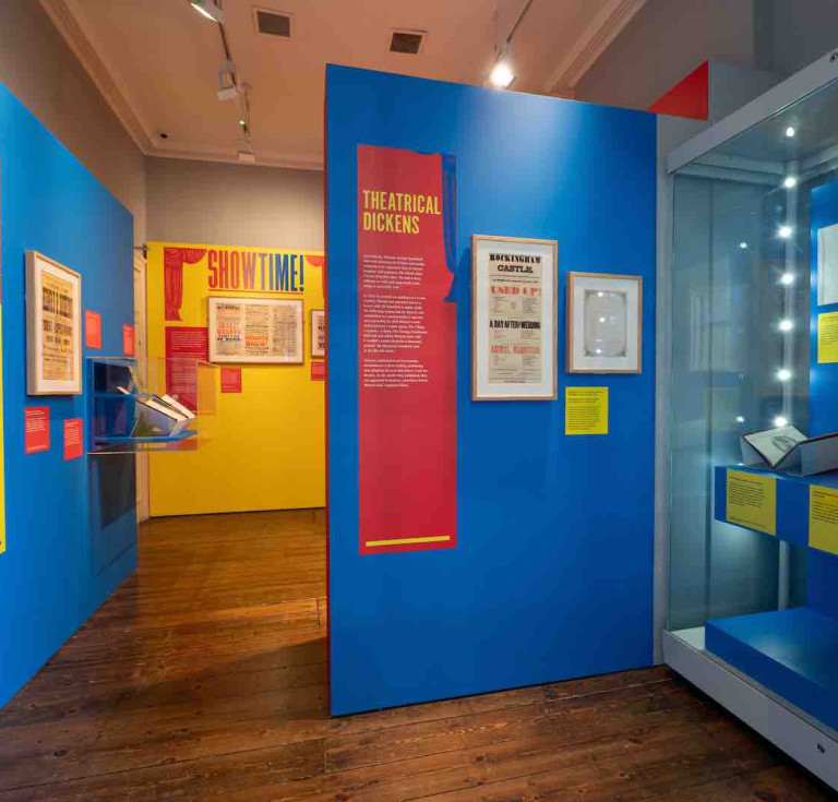 Inside the new exhibition at the Charles Dickens Museum
