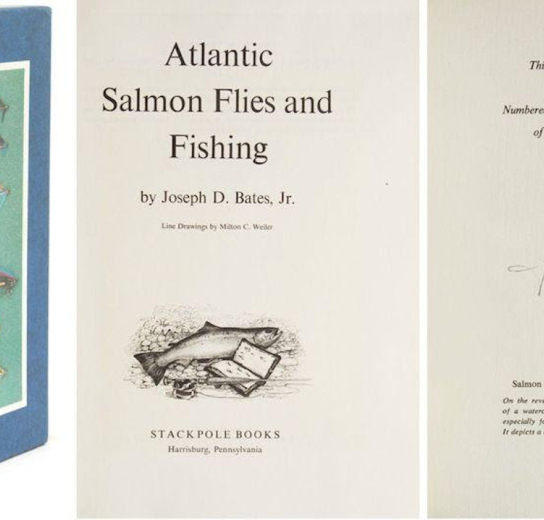 Atlantic Salmon Flies & Fishing by Joseph D.Bates, Jr