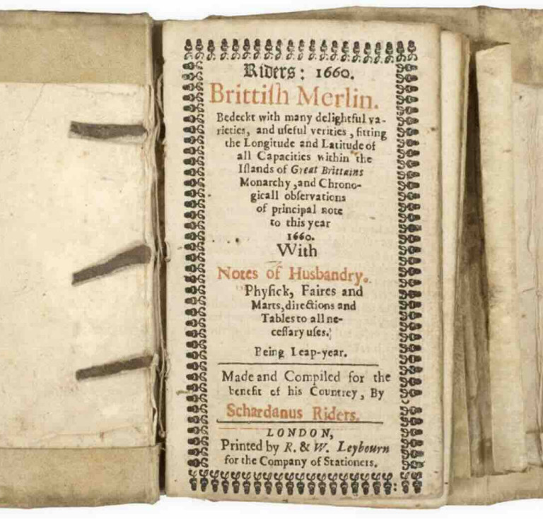 Rider’s British Merlin for 1660