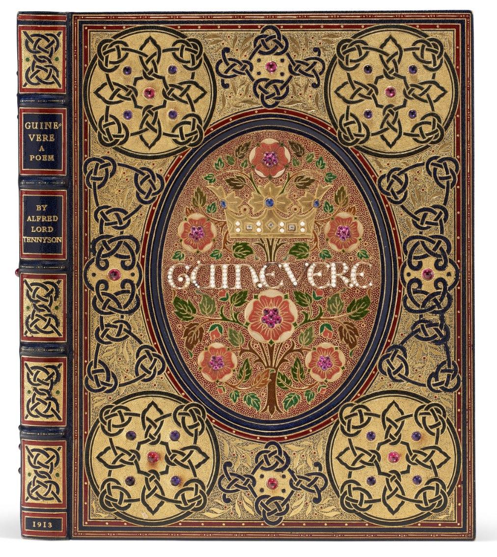 Guinevere jeweled binding